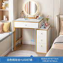 YICHANG Dressing Table With Mirror Light Luxury Style Vanity Table Bedroom Makeup Table With LED