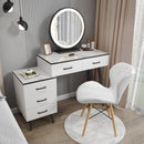 Orange Simple Dressing Table Light Luxury Net Red Dressing Table Nordic Storage Cabinet One Princess
