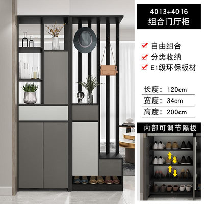 Simple Modern Foyer Xuanguan Living Partition Into The Door Shoe Nordic Screen Entry Room Cabinet