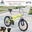 HITO Foldable Bicycle shimano Folding Bicycle Ultra-light Men's And Women's Folding Bike