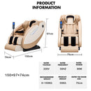 Kiwifruit Massage Chair Fully Automatic Multifunctional 8D (Red)SL-200 150X97x74CM