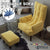 APOLLO Single Sofa Foldable Sofa Bed with 5-Speed Adjustable Lazy Sofa Modern Japanese Tatami Living