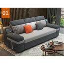 YOOKE Folding Sofa bed with audio storage function study dual-use foldable sofa 3 seater sofa bed