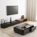 Simple Coffee Table Black Oak Grain Can Lift Coffee Table Large And Small Living Room Storage Can Be