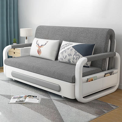 MH Foldable Sofa Bed Home Multifunctional Living Room Fabric Sofa With Storage Retractable Sofa Bed