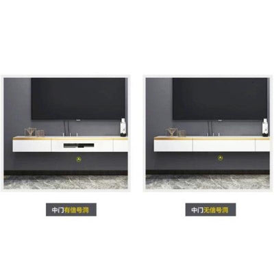 TV console wall mounted cabinet