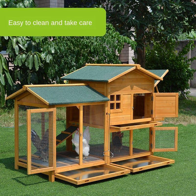 Outdoor Home Large Chicken Coop Pigeon Cat Litter Kennel Parrot Cage Pet