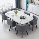 Dining Table And Chair Office Negotiation Table And Chair Small Apartment Combination Dining Table