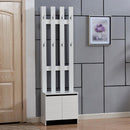 Cabinet Household Door Simple Modern Entrance Hall Hanging Coat Rack Large Capacity Partition Shoe