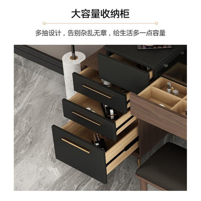 Modern Chinese Dressing Table Bedroom Simple Small Apartment Dressing Table Integrated Storage