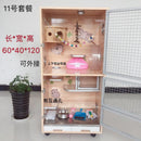 2021 Cat wood solid Cage Chinchilla ecological board pet air conditioning villa blind date cabinet