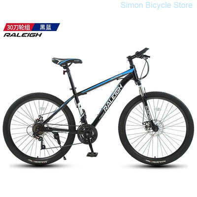 British Raleigh Mountain Bike 27/30/33 Commuting Shock Absorption Male Female Students Fitness