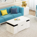 Simple Lifting Tea Table Dual-use Living Room Small Multi-functional Folding Coffee Table Telescopic