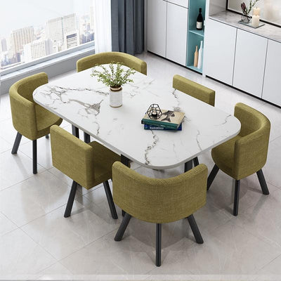 Dining Table And Chair Office Negotiation Table And Chair Small Apartment Combination Dining Table