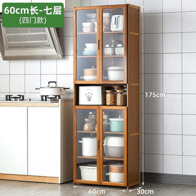 Side cabinet small size kitchen shelf storage cabinet living room wall family small family tea and