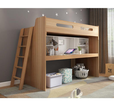 ARTISAM Multifunctional Children's Bed Bunk Bed with Desk Double Bed