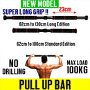 Exercise Bar Adjustable Door Pull Up Bars No Screw No Drilling