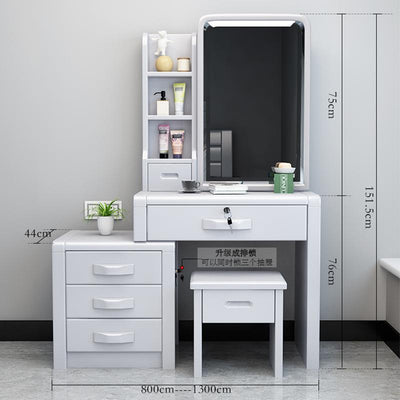 All Solid Wood Bedroom Modern Simple Multifunctional Dressing Table High End Dressing Table Chinese