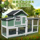 Byto Outdoor Kennel Home Large Chicken Rabbit Cage Coop Pigeon Cage Culture Wooden Cat House Rabbit