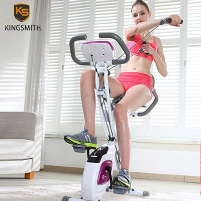 Kingsmith Exercise Bike 【ready Stock】spin Indoor 250 Kg Load Aerobic Fitness Folding Magnetic