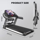 Foldable Treadmill Home Folding Silent Electric Treadmill