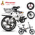 Phoenix Foldable Bicycle 20-inch 7-Speed Variable Speed Shock Absorption Double Disc Brake Folding