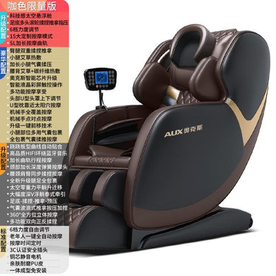 Mingrentang 3 Year Warranty-AUX Massage Chair Home Body Multi-function Small Space Luxury Cabin,