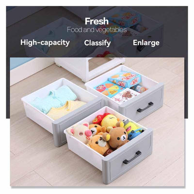 Slim Cabinet SY / Plastic Storage Drawers / Kitchen Organizer Shelf Rack 25 / 35cm Multi-layer