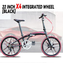 Hito 20 / 22 inch folding bicycle super light carrying aluminum alloy variable speed bicycle for men