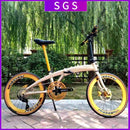 Hot Sale Crius Foldable Bicycle Shimano 11 Speed 20 Inch Bicycle Velocity Aluminum Alloy Frame Disc