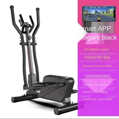 Fitness Professional Elliptical Machine Household Magnetic Control Exercise Bike Indoor Spinning