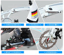 HITO X4 Aluminum Folding Bicycle Shimano7 Speed Aviation Material Ultra-light Portable Bicycle Men