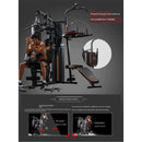 JX comprehensive household three-person station multifunctional large strength training set Fitness