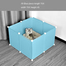 BOUSSAC Pet Playpen Fence Indoor Cage Kennel Bezel Guardrail Cat Fence Small Dog Teddy Rabbit