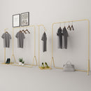 Economical Landing Modern Iron Rack Simple Men's And Women's Display Children's Clothing Shelf