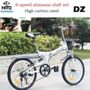 Hito Foldable Bike X6 20/22 Inch Foldable Bicycle Shimano 7-speed Variable Speed Bicycle Ultra-light