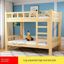 All Solid Wood Bed Children's Beds Bunk Bed Bunk High And Low Beds Bedding Adult Adults Bed And Neck