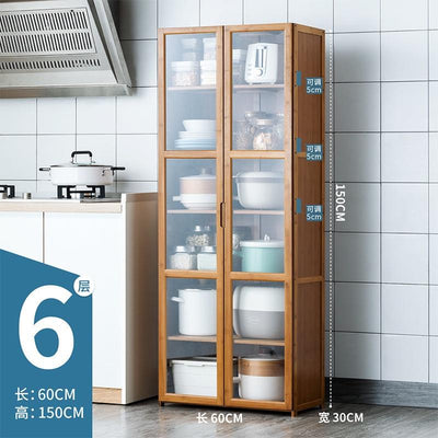 ARPER Kitchen Rack Floor Household Multi-layer Storage Cabinet Multifunctional Kitchen Cabinet