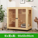 HERON Cat Cage Villa Solid Wood Luxury Home Cat Cabinet General Breeding Room Pet Room