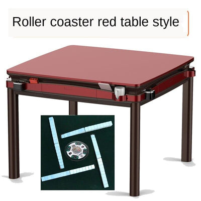 SHANJIE Majiang Table Electric Folding Roller Coaster Machine Dining Dual-purpose Ultra-thin Home