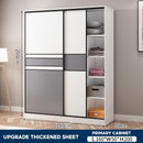 Wardrobe Sliding Door 2/3 Door Sliding Wardrobe Home Bedroom Modern Minimalist Sliding Door Wardrobe