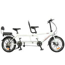 Father and Son Double Bike Folding Couple Tour Two People Riding Parent-child Three-person Bicycle