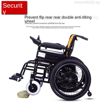 Electric wheelchair, electric foldable scooter for the elderly, intelligent four-wheel automatic