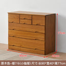 (No Need To Install) Solid Wood Storage Cabinet Modern Simple Chest Of Drawers American Bedroom