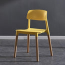 【BUY 3 GET 1 FREE】Nordic Plastic Chair | PP Material Dining Chair | Plastic Stool | Backrest