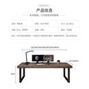 Study Table Hot Sale Wall Computer Home Bedroom Study Double Long Simple Solid Wood Desk 002.sg