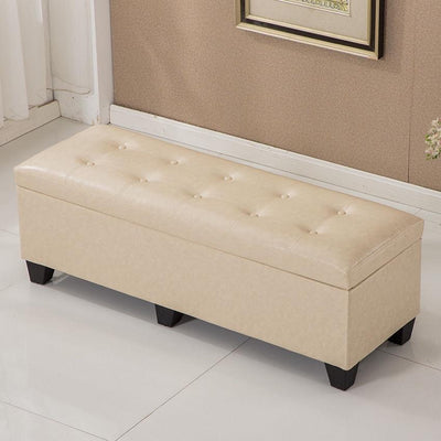 BEIMU European-style Modern Minimalist Change Shoe Bench Sofa Stool Solid Wood Bench Storage Cabinet