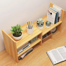 Creative Bookshelf With Wooden High Capacity Desktop Cabinet Simple Table Small Bookcase Student