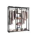 Kinbolee Clothes Rack Stainless Steel Clothes Organizer Stable Clothes Hanging Stand Multifunction