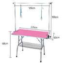 Rack Hair-cutting Fixing Pet Dog Hair-blowing Household Folding Shelf Trimming Bath Beauty Table